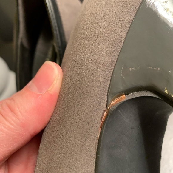 SOS Shoes of Soul 2-toned black/gray heels 🔴 - Picture 7 of 9